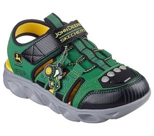 Sandale baieti Hypno Splash Sandal Green Yellow L - Img 2