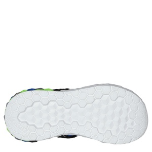 Sandale băieți Skechers Mega Splash 2.0 Cuboshore Black Lime - Img 5
