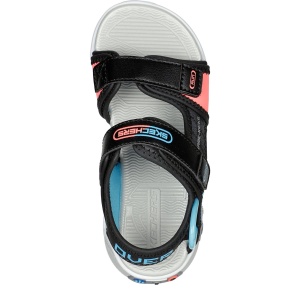 Sandale băieți Skechers Power Splash Black Multi - Img 4