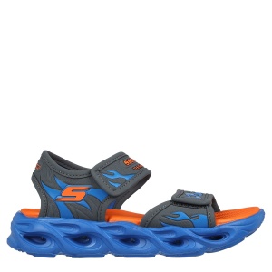 Sandale băieți Skechers Thermo Splash Hide Tide Charcoal Blue