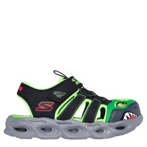 Sandale băieți Skechers Thermo Splash Hydro Flare Black Lime
