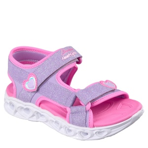 Sandale fete cu luminițe Skechers Heart Lights Sandals-Sugar — vedere în perspectivă