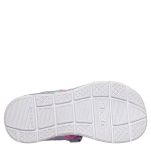 Sandale fete cu luminițe Skechers Mermaid Dreams Sandal Mov — talpa