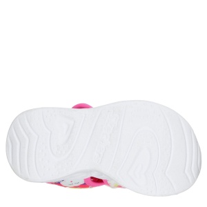 Sandale fete Skechers Heart Lights Sandal Cutie Clouds Hot Pink - Img 4