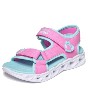 Sandale fete Skechers Heart Lights Sandals-Sugar — vedere laterală detaliată
