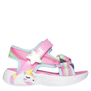 Sandale fete Skechers Unicorn Dreams Sandal Pink Multi