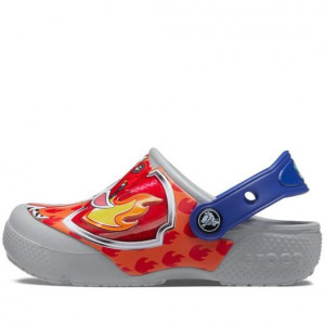 Crocs Sandale plaja Baieti Fl Paw Patrol Patch Kids Clog Light Grey incaltaminte copii bigstep