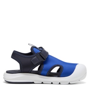 Sandale plajă băieți Puma Fun Racer Sandal V PS Vivid Blue — vedere laterală opusă