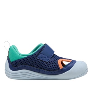 Sandale plaja baieti Puma Kitten Summer V Inf Blue Shimmer