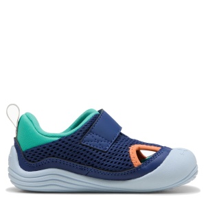 Sandale plajă băieți Puma Kitten Summer V Inf Blue Shimmer — vedere laterală opusă