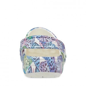 Crocs Sandale plaja Fete Classic Butterfly Clog K White incaltaminte copii bigstep