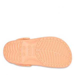 Sandale plaja fete Classic Crocs Pool Party Clog K Papaya - Img 6