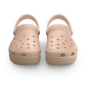 Sandale plaja fete Crocs Classic Platform Clog - Img 3