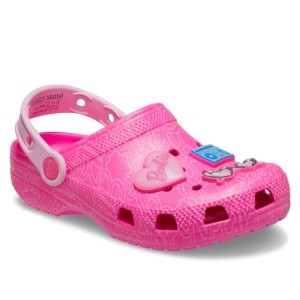 Sandale plaja fete Crocs Mattel Pink Barbie K incaltaminte copii bigstep