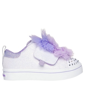 Teniși fete Skechers TwiLites 2.0 Tutu Cute Silver