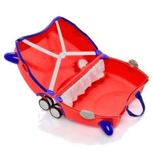 Valiza copii Trunki Glide Frank Red - TRU-SUI-WW-FR-CW - deschisa