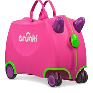 Valiza copii Trunki Glide Trixie Pink
