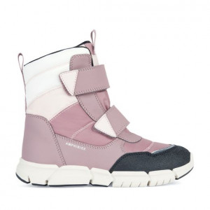 Geox Apreschi impermeabil fete J Flexyper G.B ABX Dk Rose incaltaminte copii bigstep