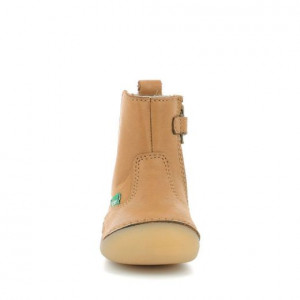 Kickers  Cizme imblanite baieti 739127 Socool Cho Camel