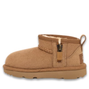 Cizme imblanite fete Classic Ultra Mini Chestnut - 1130750T/CHE