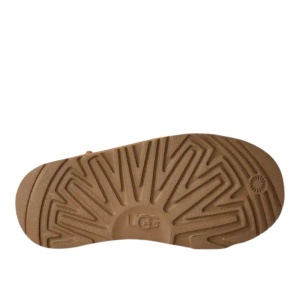UGG Cizme imblanite fete Classic Ultra Mini Dazzle Chestnut încălțăminte copii bigstep