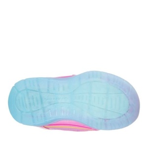 Skechers Cizme imblanite Fete Illumi Brights Power Pink incaltaminte copii bigstep