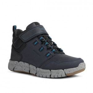 Geox Ghete impermeabile baieti Flexyper B.B ABX Navy Petrol incaltaminte copii bigstep