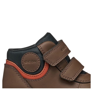 Ghete baieti Flexyper Mini Boy Dk Brown/Brick - B666GA/0MEBC/C6R6B - detaliu 2