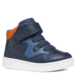 Ghete băieți Geox Eclyper Boy Navy/Orange ( ) - B665LB/000BC/C0659 - față