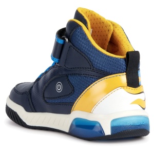 Ghete baieti J Inek B.C Navy Yellow — vedere din spate