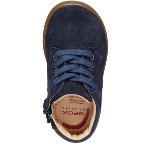 Ghete băieți Geox Macchia Boy Navy — vedere de sus