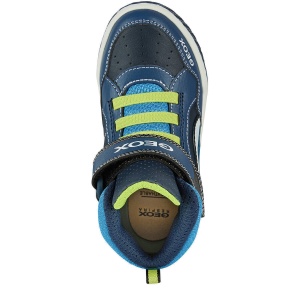 Ghete baieti J Inek B.D Navy Lime - J929CD/05411/C0749 - talpa