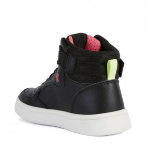 Ghete Fete J Djrock Black Fuchsia colectia Geox Respira
