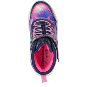 Ghete fete Skechers Ghete fete Twisty Brights Sweet Starz Navy Multi - 67352