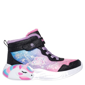 Ghete fete Skechers Unicorn Dreams Magical Cove Black