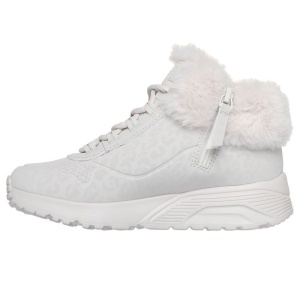 Skechers Ghete fete Uno Lite Cozy Leopard Nude L 310362L-NAT incaltaminte copii bigstep