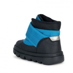 Geox Ghete impermeabile baieti B Willaboom B ABX Petrol Blue incaltaminte copii bigstep