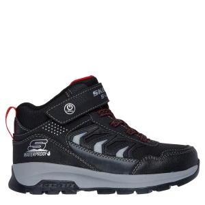 Ghete impermeabile băieți Skechers Storm Blazer Glow Roam Black