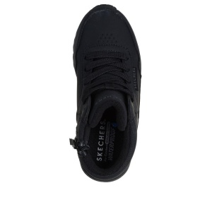 Skechers Ghete impermeabile baieti Uno Lite Aqua Ave Black L incaltaminte copii bigstep