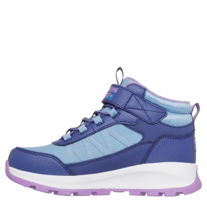 Ghete impermeabile fete Skechers Storm Blazer Navy Purple mărimi 27-32 — vedere din față