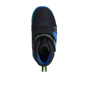 Skechers Ghete Water Repelent baieti Illumi Brights Splash Beams Black N incaltaminte copii bigstep