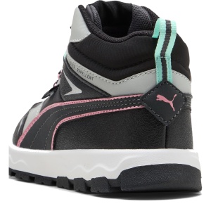 Ghete Water Resistant fete Puma Evolve Trail PS Dusky Gray Pinkscape — detaliu călcâi