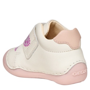 Incaltaminte bebe Geox SS26 Tutim White Nude — vedere din spate