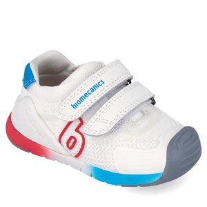 Pantofi băieți Biomecanics Blanco Y Rojo - Img 4