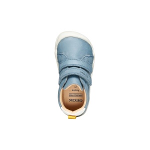 Geox Pantofi bebelusi Steppieup Boy Lt Sky încălțăminte primii pasi bigstep