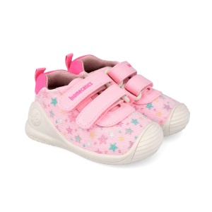 Biomecanics Pantofi fete 262176-A032 Rosa incaltaminte primii pasi bigstep