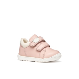Geox Pantofi fete Macchia Girl Lt Rose Lt Ivory încălțăminte primii pasi bigstep
