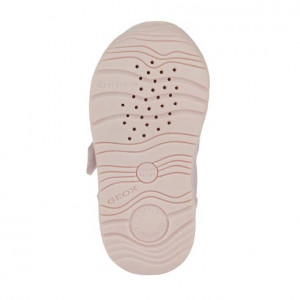 Geox Pantofi Fete Rishon G.A Pink Silver incaltaminte copii bigstep