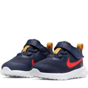 Pantofi sport Baieti DD1094 Nike Revolution 6 Midnight Navy Crimson incaltaminte copii bigstep