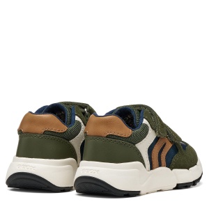 Pantofi sport băieți Geox Flexyper Mini Boy Musk/Cognac - B656GC/05422/CB36N - perechea spate